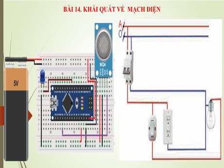 Bài giảng Công nghệ Lớp 8 (Kết nối tri thức) - Bài 14: Khái quát về mạch điện