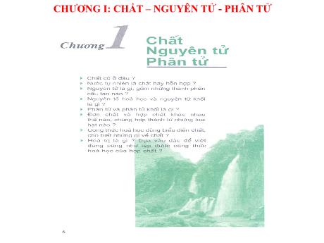 Bài giảng Hóa học 8 - Tiết 2: Chất