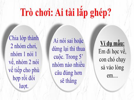 Bài giảng Ngữ văn 8 - Bài 11: Câu ghép - Nguyễn Thị Lệ Giang