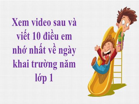Bài giảng Ngữ văn 8 (Cánh diều) - Văn bản: Tôi đi học