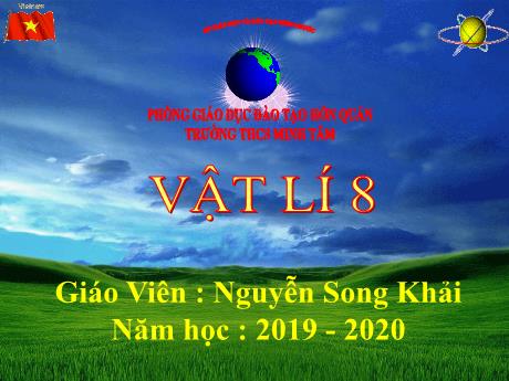 Bài giảng Vật lí 8 - Ôn tập kiểm tra giữa kì I - Nguyễn Song Khải