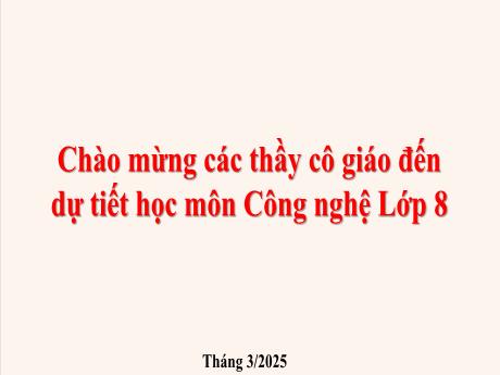 Bài giảng Công nghệ 8 (Kết nối tri thức) - Tiết 31: Khái quát về mạch điện - Trường THCS Nam Hải