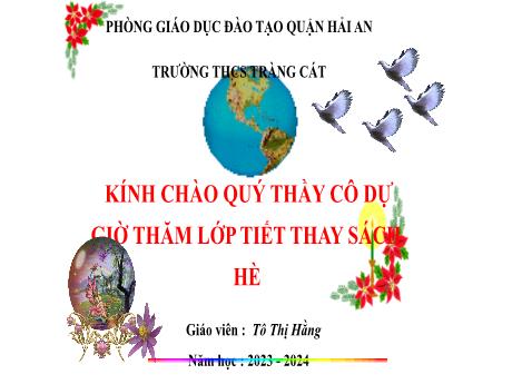 Bài giảng Địa lí 8 (Kết nối tri thức) - Bài 2: Địa hình Việt Nam - Trường THCS Tràng Cát