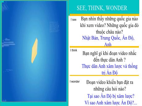 Bài giảng Lịch sử và Địa lí 8 (Kết nối tri thức) - Chương 6 - Bài 15: Ấn Độ và Đông Nam Á từ nửa sau thế kỉ XIX đến đầu thế kỉ XX (Tiết 1) - Trường THCS Tràng Cát
