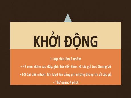 Bài giảng Ngữ văn 8 (Cánh diều) - Bài: Đổi tên cho xã - Trường THCS Nguyễn Chuyên Mỹ