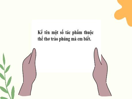 Bài giảng Ngữ văn 8 (Kết nối tri thức) - Bài (Viết): Viết bài văn phân tích một tác phẩm văn học (Thơ trào phúng) - Trường THCS Đông Hải