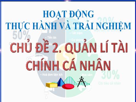 Bài giảng Toán 8 (Cánh diều) - Chủ đề 2: Quản lí tài chính cá nhân - Trường THCS Nguyễn Chuyên Mỹ