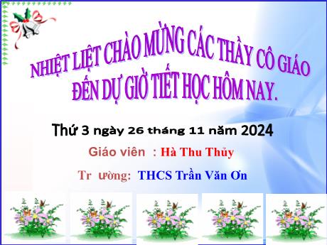 Bài giảng Toán 8 (Kết nối tri thức) - Bài 9: Phân tích đa thức thành nhân tử - Năm học 2024-2025 - Hà Thu Thủy