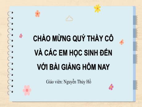 Bài giảng Toán 8 (Kết nối tri thức) - Bài: Đường trung bình của tam giác - Nguyễn Thủy Hồ