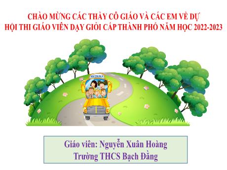 Bài giảng Toán 8 - Tiết 45: Giải bài toán bằng cách lập phương trình (Tiếp theo) - Nguyễn Xuân Hoàng